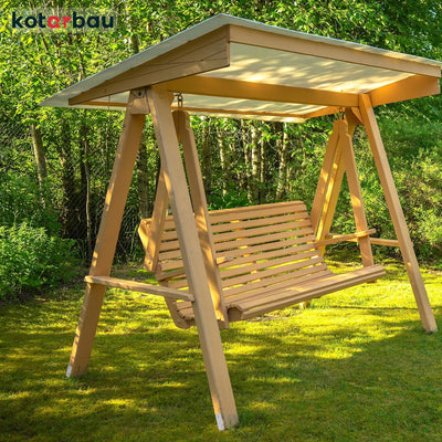 KOTARBAU® Universal Einschlaghülse Bodenanker für Schaukel 4 Stk. + 8 Schrauben 44,5 x 4cm Blech feu