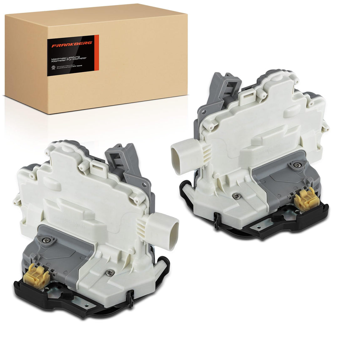 Frankberg 2x Türschloss Stellmotor Hinten Kompatibel mit A3 2006-2013 A4 2002-2009 A6 2004-2009 A8 2