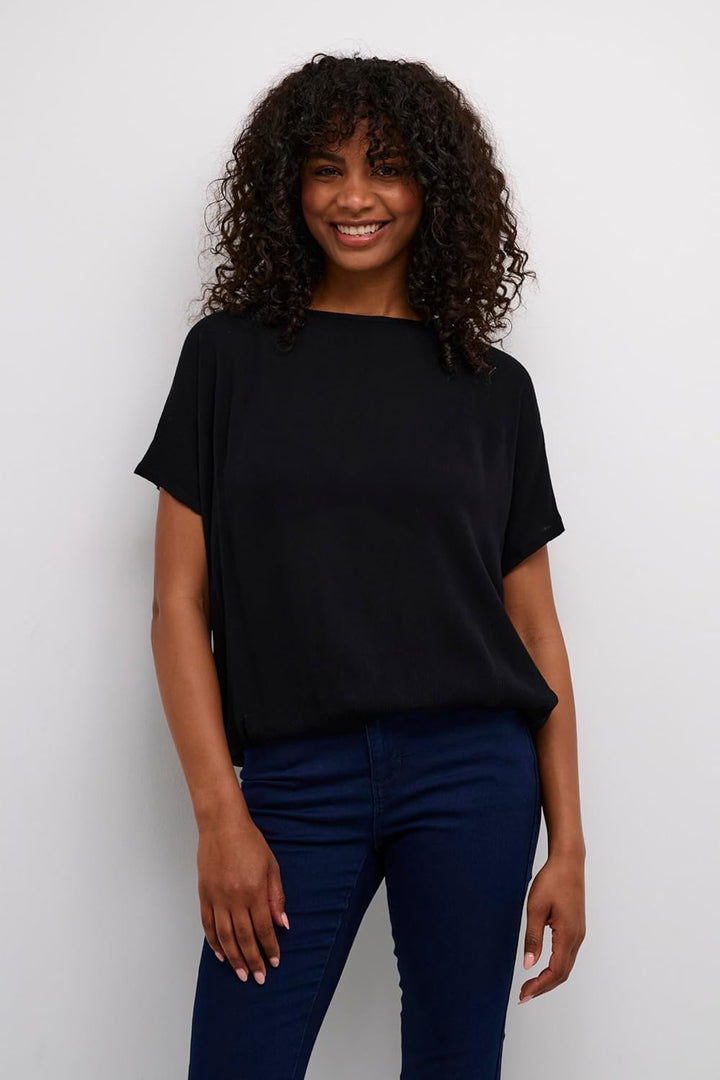 KAFFE Ärmellose Bluse KAamber KAamber Stanley 34 Black Deeps, 34 Black Deeps