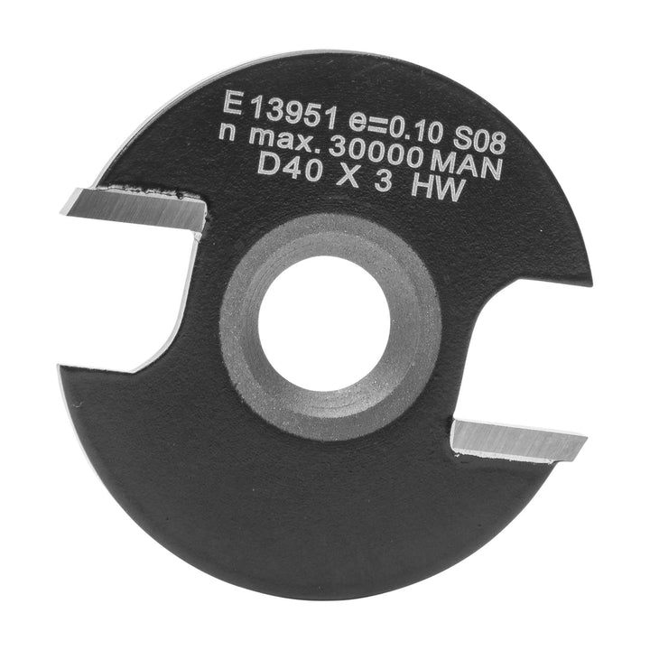 ENT 13951 Scheibennutmesser HW, Durchmesser (D) 40 mm, NL 3 mm, mit Senkbohrung D=40 / NL=3, D=40 /