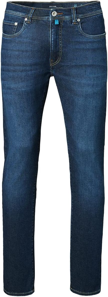 Pierre Cardin Lyon Future Flex Herren Jeans 30W / 34L Dark Blue Used Buffies, 30W / 34L Dark Blue Us