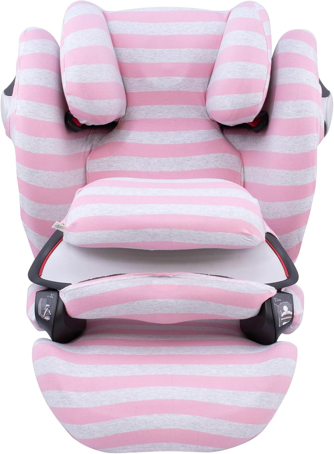 JYOKO Kids Bezug für Autositz kompatibel mit Cybex Pallas M (Pink Island), Pink Island