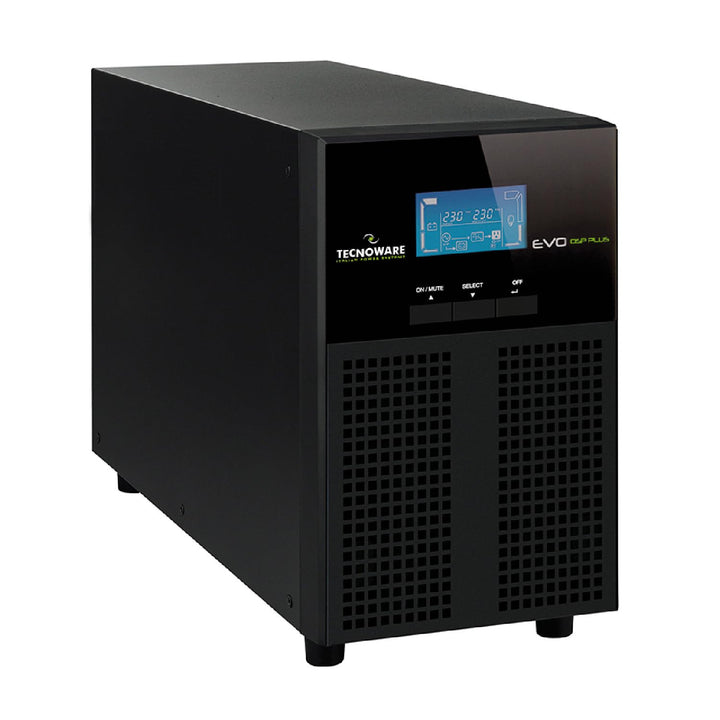 Tecnoware Power Systems - USV EVO DSP Plus 2.400, Online-Technologie VFI, Effizienz 94%, Vollständig