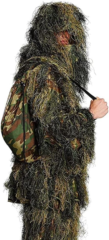 Mil-Tec Anti-Fire Ghillie Anzug 4-TLG. W/L 25, W/L 25