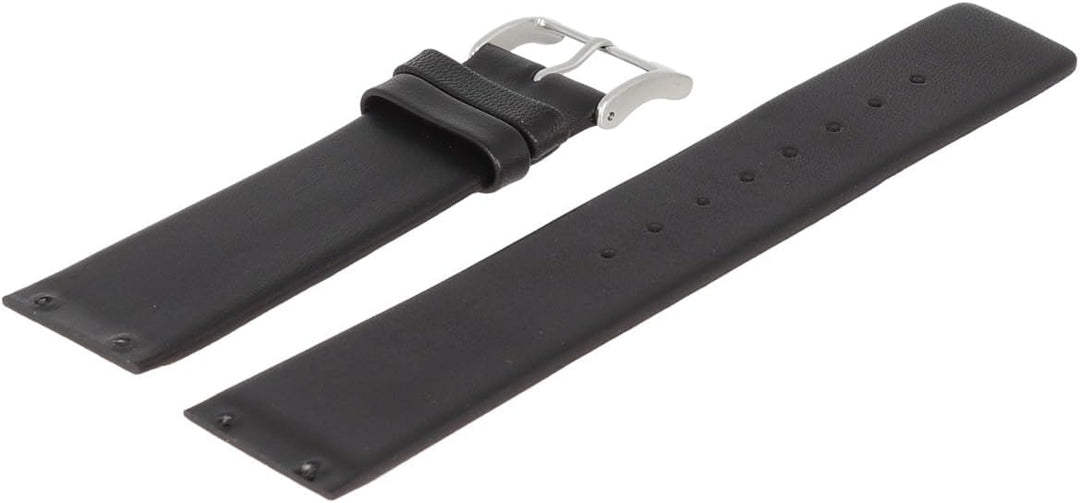 Skagen Uhrenarmband 22mm Leder Schwarz - LB-233XXLSLB