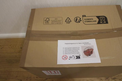 Marcus-Hundefahrradkorb XXL für Gepäckträger aus Weide mit Metallgitter und Kissen Gepäckträgerkorb