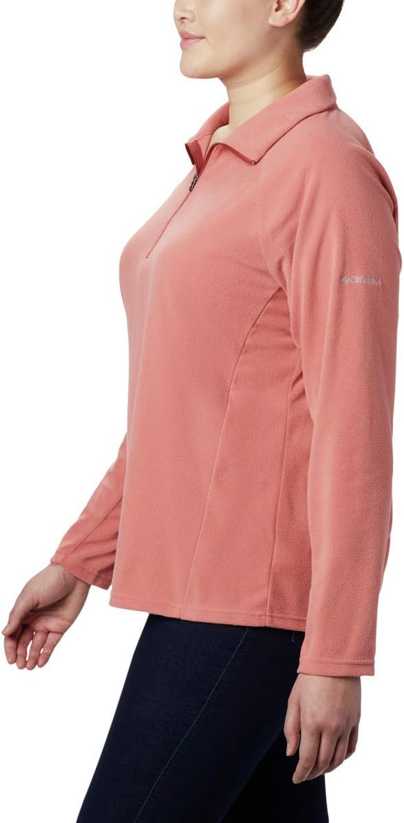Columbia Damen Glacial Iv 1/2 Zip Fleecejacke Dark Coral XS, Dark Coral XS