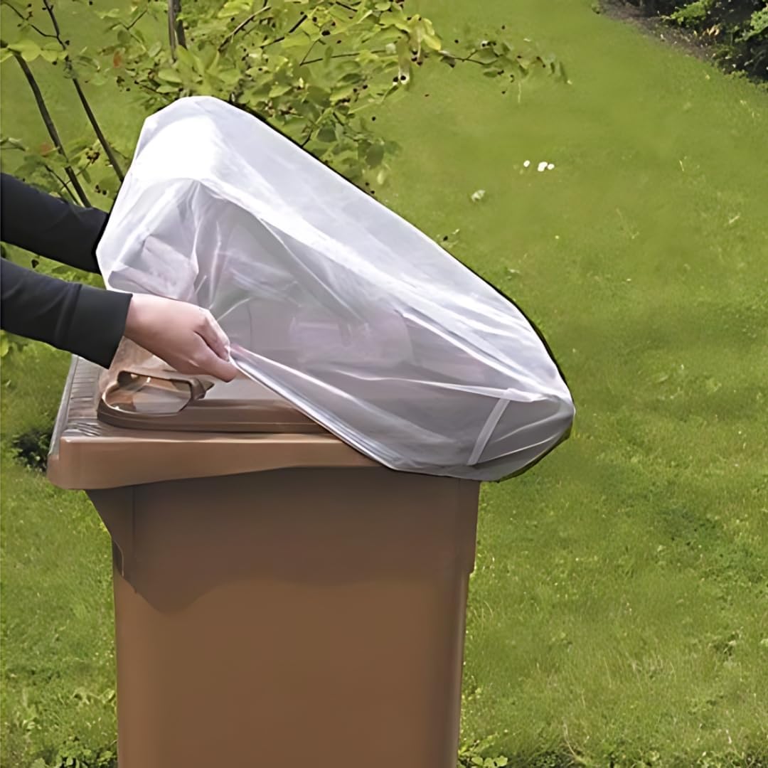 Abdecknetz für 240 l Biotonne Mülltonne Netz ca. 75 x 75 cm Hygiene Schutz vor Insekten und Maden au