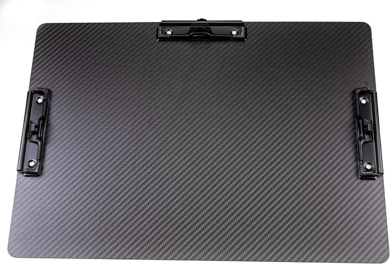 Echtes 3K-Kohlefaser-Klemmbrett, Ultraleicht,Robust und tragbar,1.5 mm Dicke, schwarz, geeignet für