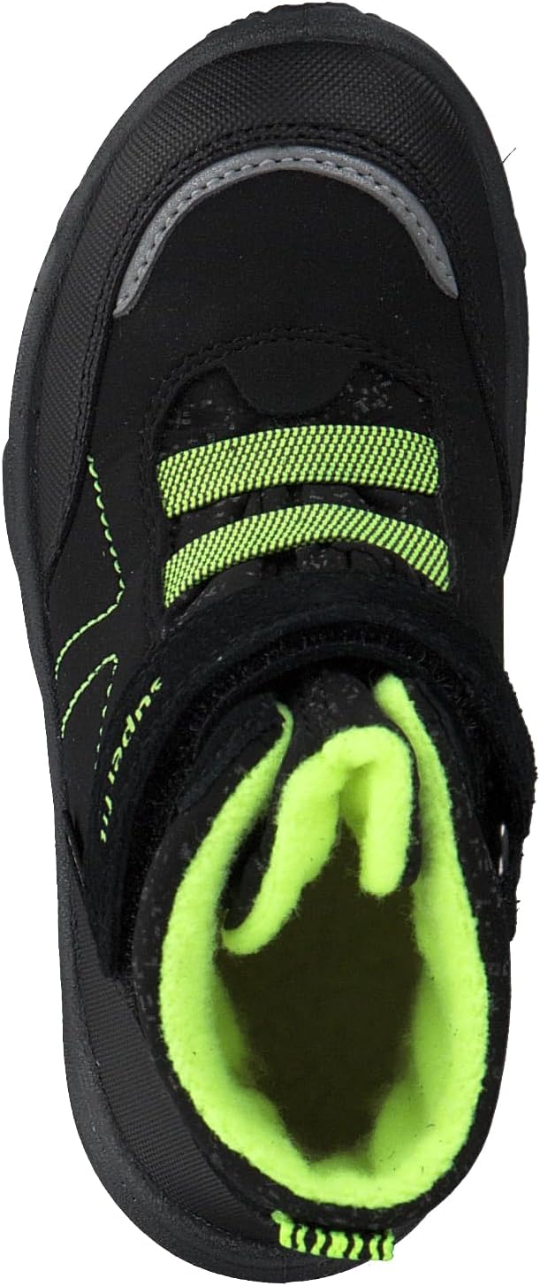 Superfit Jungen Glacier Warm Gefütterte Gore-tex Schneestiefel 22 EU Weit Schwarz Gelb 0000, 22 EU W