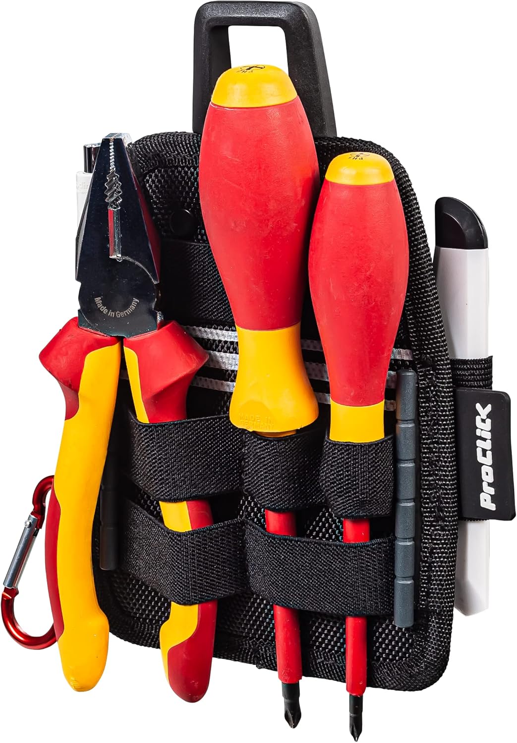 Wfix ProClick Tool Board S6 - Werkzeuggürtel-Halter 22 x 16 x 4 cm - kleine Werkzeugkarte für flexib