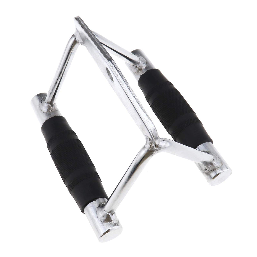 Zwilling V Sitzreihe Chinning Bar mit Gummigriffen Bodybuilding Gym Kabel Crossover Maschine Power C