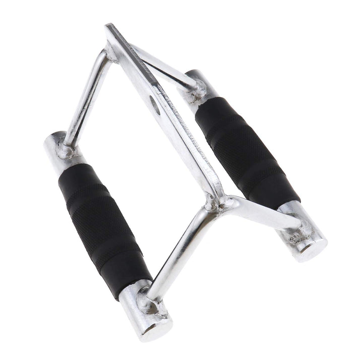 Zwilling V Sitzreihe Chinning Bar mit Gummigriffen Bodybuilding Gym Kabel Crossover Maschine Power C