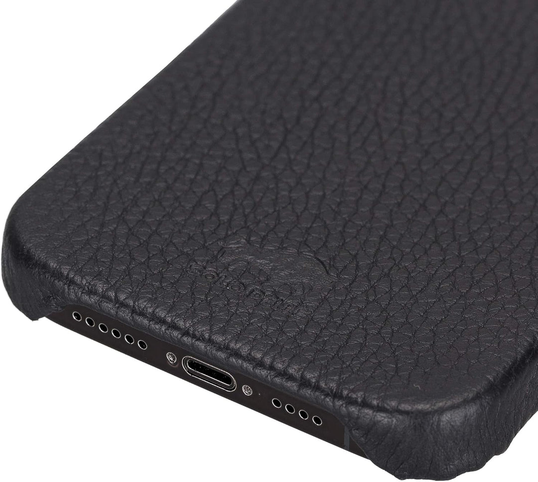 Solo Pelle Lederhülle für das iPhone 12 Pro Max in 6.7 Zoll Princeton Case Leder Hülle Ledertasche B