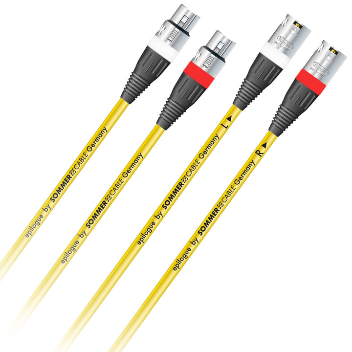 Sommer Cable EPILOGUE" XLR NF/Phonokabel Referenzkabel High End | EP1B-0 (4,5m), 4,5m