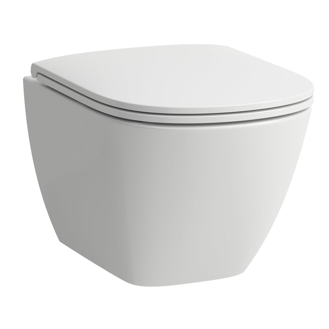 Laufen Lua Wand-WC Advanced compact, 490x360x345mm, H820083, Farbe: Weiss
