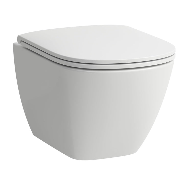 Laufen Lua Wand-WC Advanced compact, 490x360x345mm, H820083, Farbe: Weiss