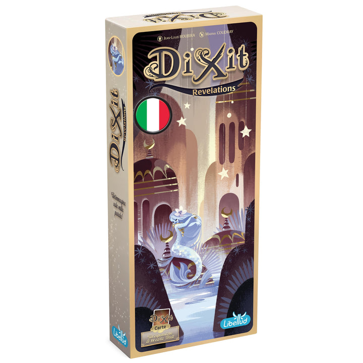 Asmodee - Dixit 7 Revelations, Erweiterung des Brettspiels, italienische Ausgabe, 8011., Dixit 7 Rev