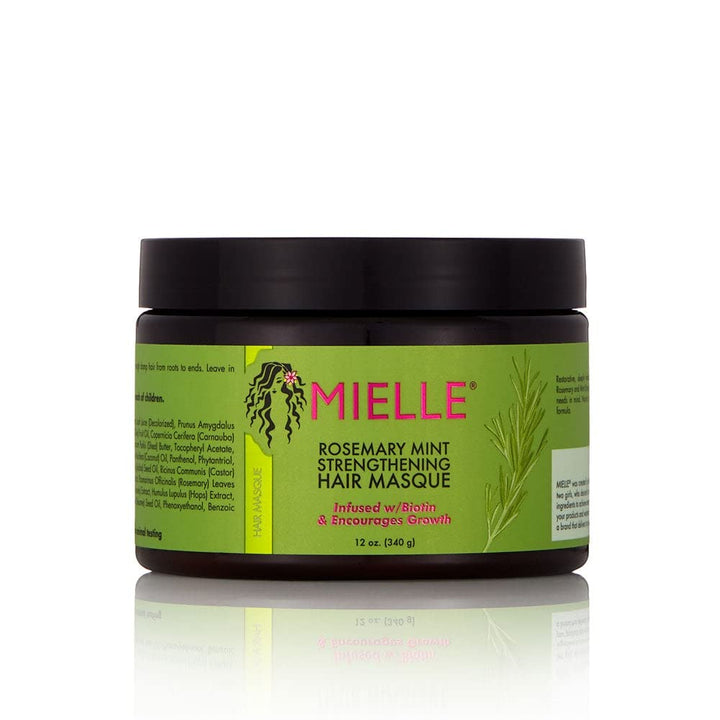 Mielle Organics Mielle/Rosmarin-Minze-Stärkung/Shampoo/Haarmaske/Kopfhaut- und Haarstärkungsöl (Seru
