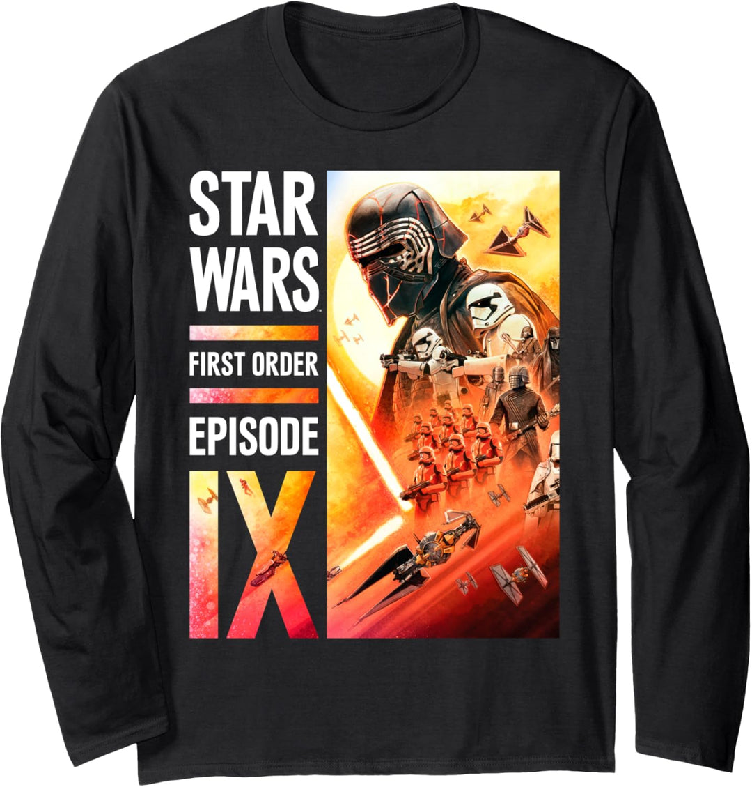 Star Wars: The Rise Of Skywalker The First Order Poster Langarmshirt