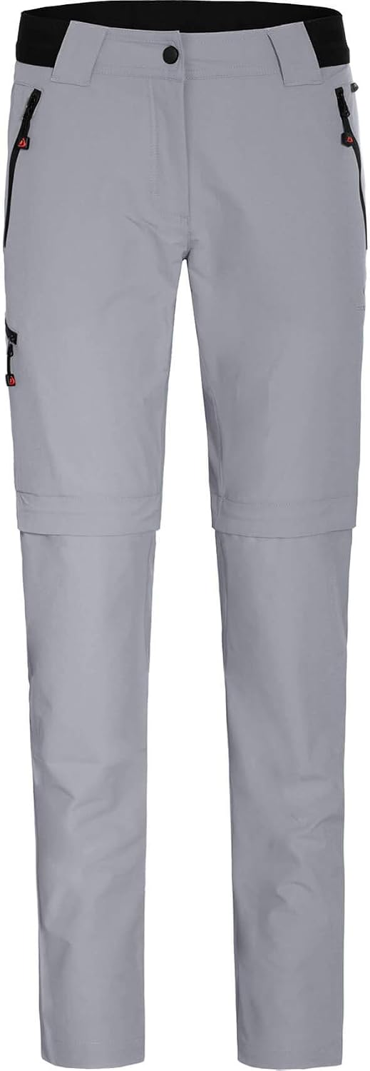 Bergson VIDAA Comfort Zipp Off (Slim) | Damen Wanderhose - Leichte Damen Zipp-Off Wanderhose im Slim