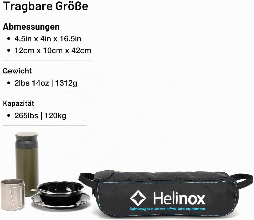 Helinox Swivel Chair | Der technisch möglicherweise fortschrittlichste Stuhl bietet zusätzlich zum l