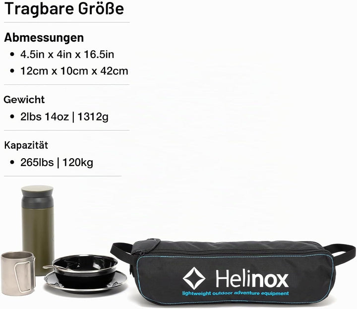 Helinox Swivel Chair | Der technisch möglicherweise fortschrittlichste Stuhl bietet zusätzlich zum l