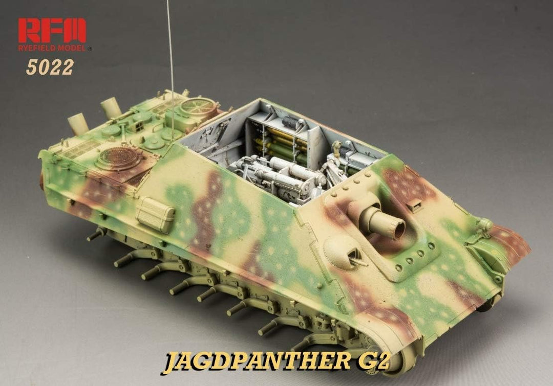 RYE FIELD MODEL RFM5022 RYEFIELD Models 5022 1/35 Jagdpanther G2 w/Full Interior KIT