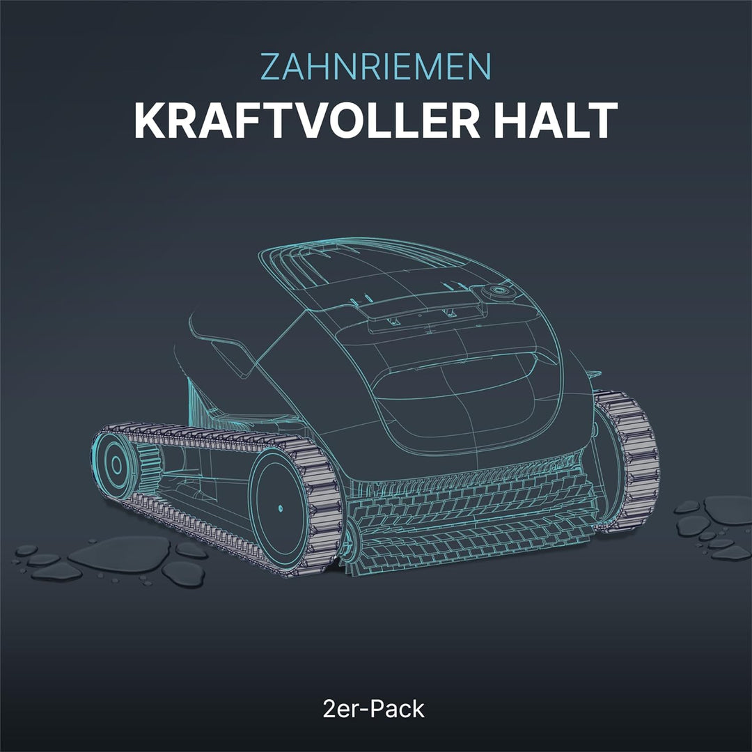 DOLPHIN Teile-Tracks grau (2 Stück) für Nautilus CC und andere, Maytronics-Teilenummer: 9983152-R2