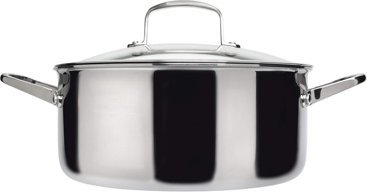 Arcos Serie Forza - Kasserole - Triple-layer Bottom Dreischichtboden (Edelstahl + Aluminium + Edelst