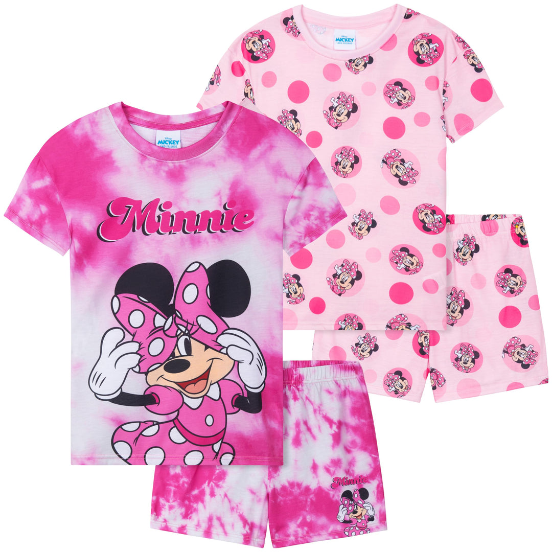 Get Trend Schlafanzug Mädchen Kurz Pyjama Kinder 2er Set Schlafanzug Teenager Kurzarm Sommer Loungew