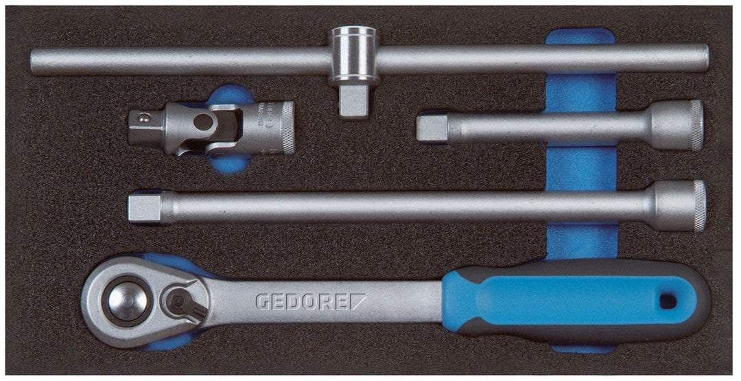 GEDORE 1500 CT1-1993 U-20 Zubehör für Steckschlüsseleinsätze 1/2' in Check-Tool-Modul, 1 Stück