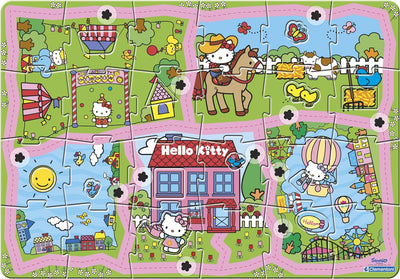 Clementoni 12858 – Hello Kitty Teppich Riesen Interaktives