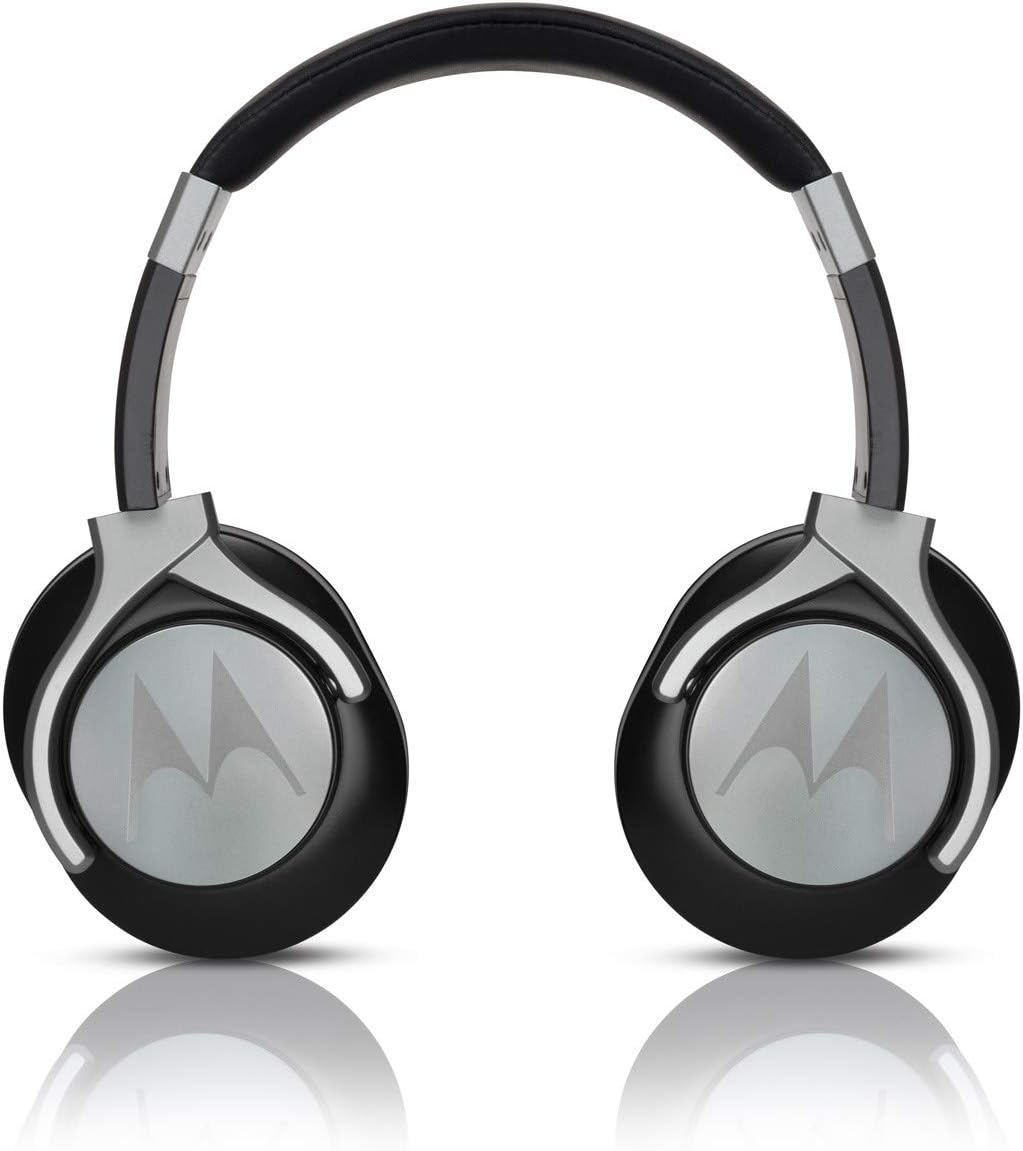 Motorola Lifestyle Pulse Max, Kabelgebundener On-Ear Kopfhörer, Klappbarer Stereo-Kopfhörer mit Frei
