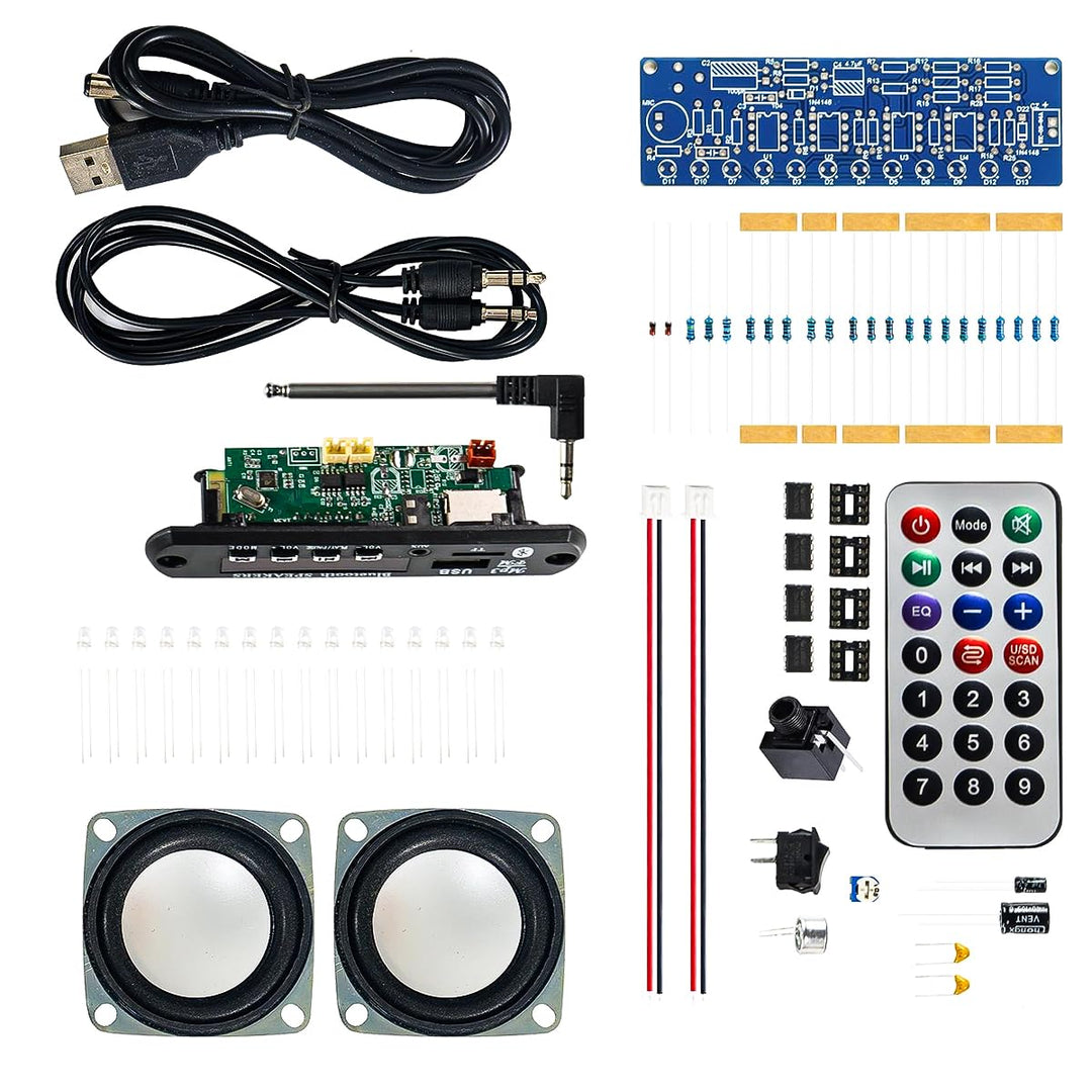 Elektronisches Lötset, Radio-Mini-Verstärker, 87,5 – 108 MHz, DIY-Kit, Verstärker, Bluetooth-Lautspr