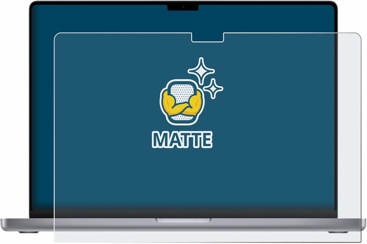 BROTECT Entspiegelungs-Schutzfolie für Apple MacBook Pro 16" 2021 Matte Displayschutz-Folie, Anti-Re