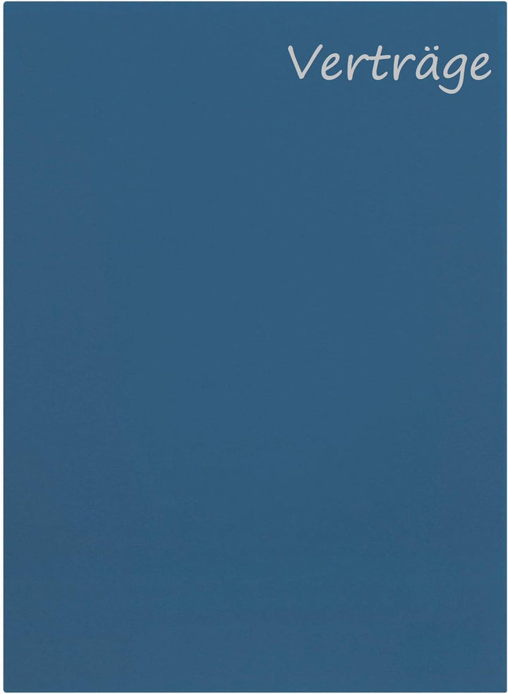 Elba Aktendeckel A4, Smart Line, aus Manila-Karton, blau, 100 Stück blau Aktendeckel, blau Aktendeck