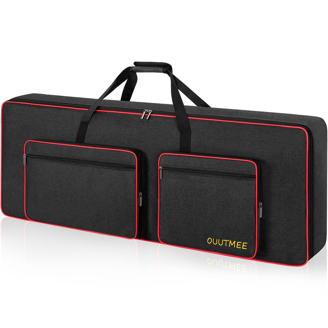 Keyboard-Tasche für 61/76/88 Noten, für E-Klaviere, 600D Oxford-Stoff mit 10 mm Startseite, Gigbag (
