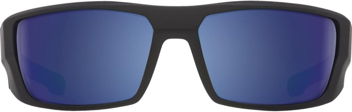 SPY OPTIC Dirk Sonnenbrille Matte Black - Happy Bronze Polarized w/Blue S