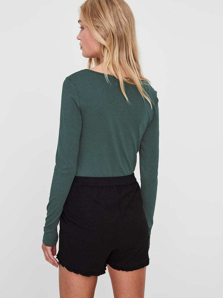VERO MODA Female Top VMMAXI T-Shirt L Grün (1x Desert Sage/ 1x Balsam Green), L Grün (1x Desert Sage