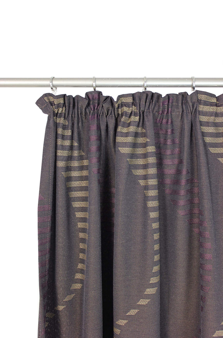 Wirth Fertigschal Lupara mit Kräuselband, Polyester, Braun, 245 x 132 cm Braun 245 x 132 cm, Braun 2