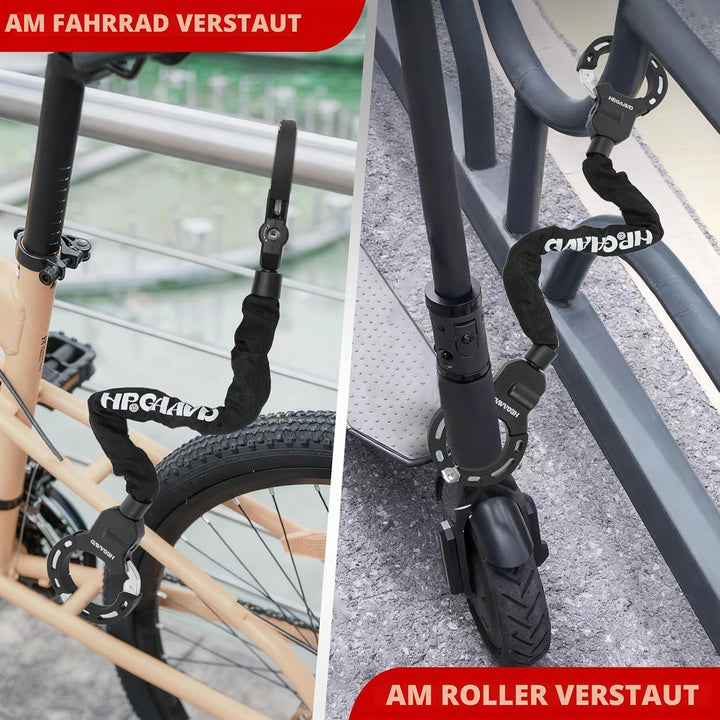 E Scooter Schloss，Fahrradschloss，Handschellenschloss，Hochsicherheits Schlösser，Diebstahlschutz Hands
