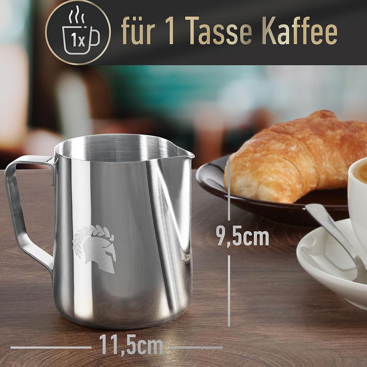 Barista Legends® Abklopfbehälter für Siebträger mattschwarz - Knock Box für Kaffeesatz mit spezielle