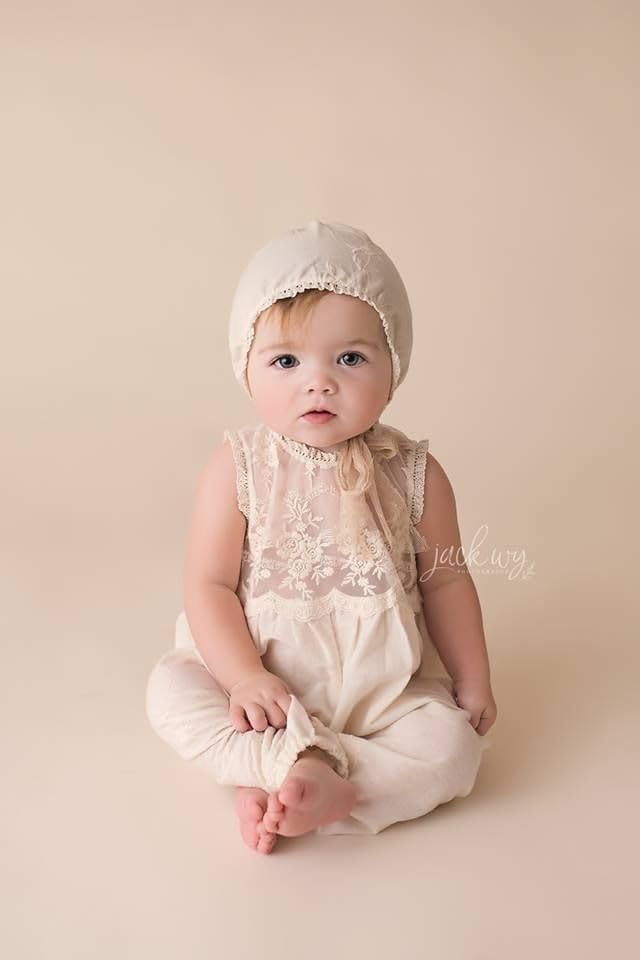 Kate Photography Studio Hintergrund Cremefarbe 2.4x3m/8x10ft Beige Hintergrundfotografie Einfarbig B
