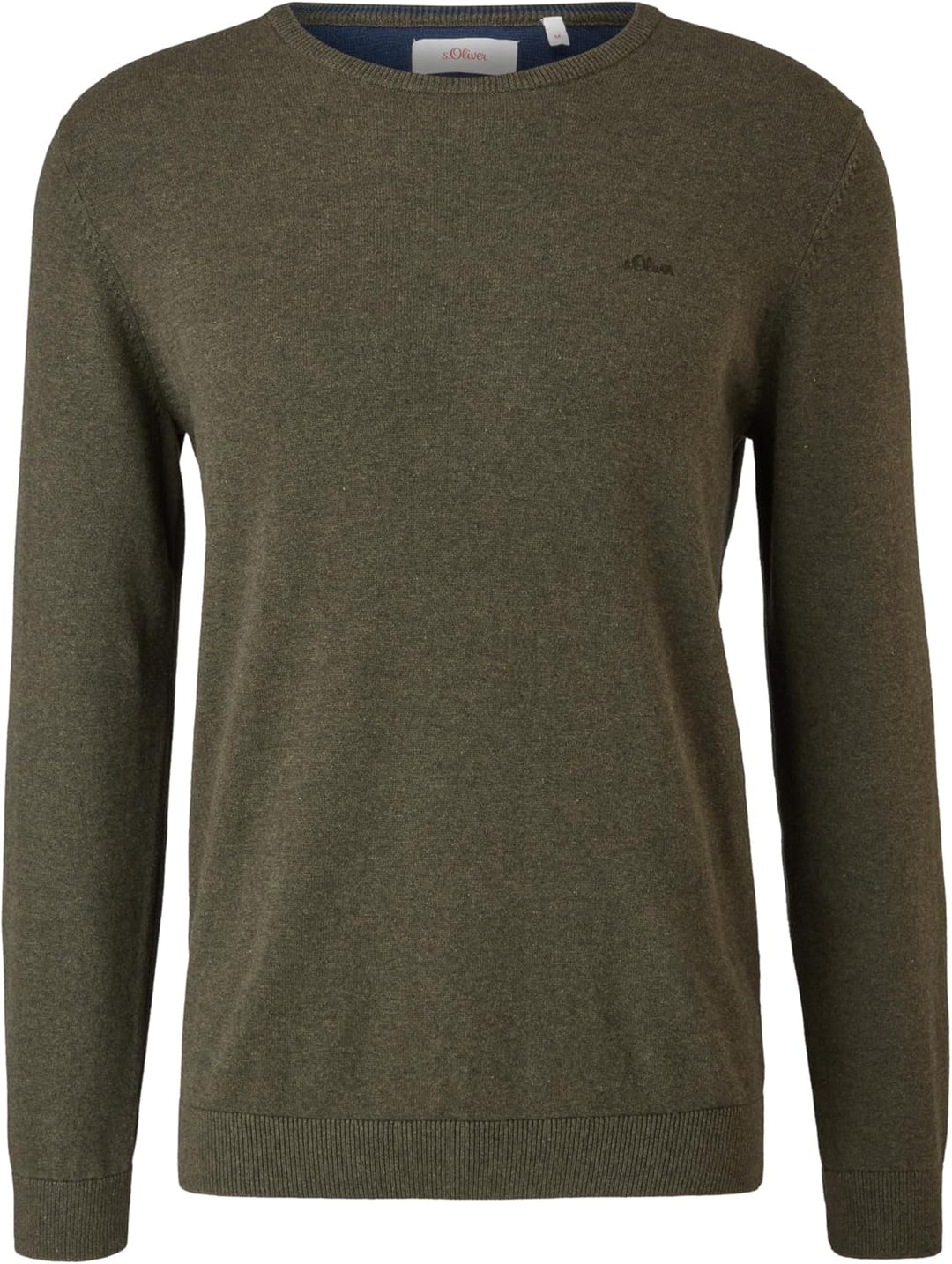 s.Oliver Herren 2152193 Pullover mit Logo-Stitching 4XL Grosse Grössen 79w0, 4XL Große Grö