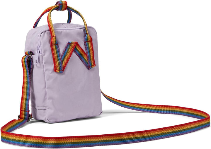 Fjällräven Unisex Kånken Rainbow Sling rucksack (1er Pack) Einheitsgrösse Lavender-regenbogen Kuchen