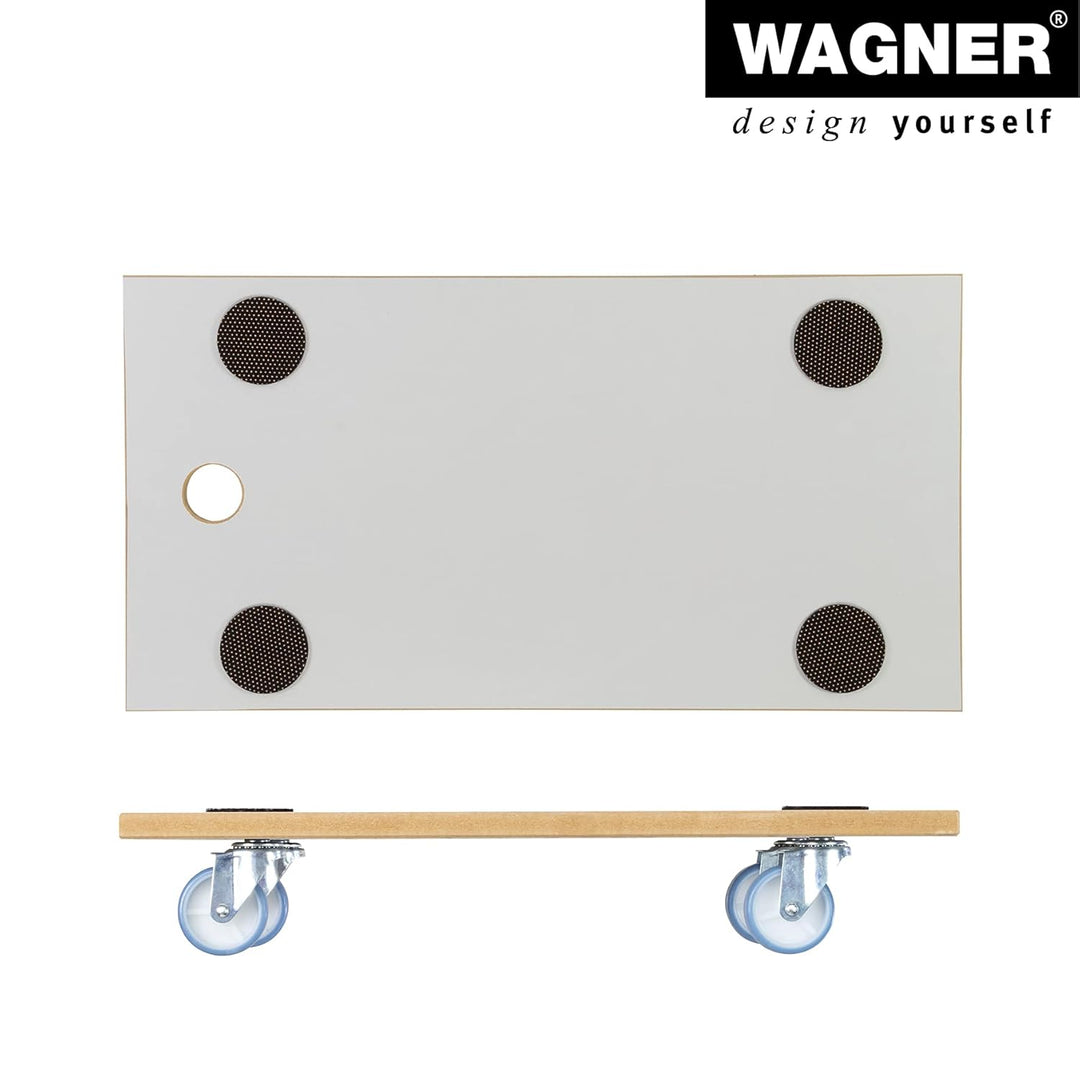 Wagner Transporthilfe MM 1318 I 57,5 x 30 x 10 cm - Tragkraft 200 kg - Spezialbeschichtung I für Sen