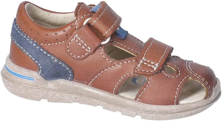 RICOSTA Mädchen und Jungen Kletthalbschuhe KASPI, Kinder Lauflernschuhe, Weite: Mittel, terracare 20