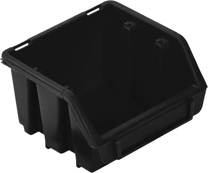 PAFEN Stapelboxen Set – 10x Stapelbox für Werkzeugwand 115 x 75 x 118 mm – Sichtbox Stapelkasten Sta