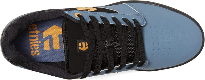Etnies Herren Kurbel Skate-Schuh 41 EU Blau Gelb, 41 EU Blau Gelb